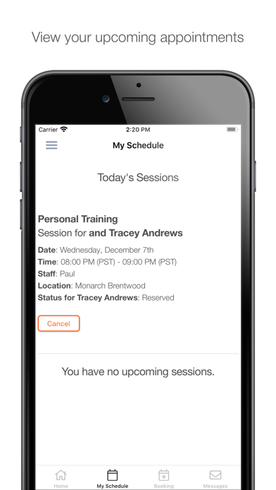 Monarch Health Screenshot