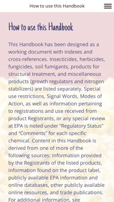 Popcorn Agri-Chemical Handbook Screenshot