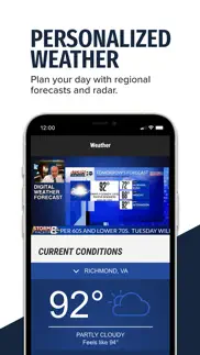 wric 8news - richmond, va iphone screenshot 4