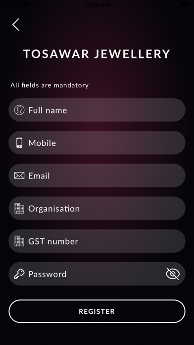 Tosawar Jewellery Screenshot