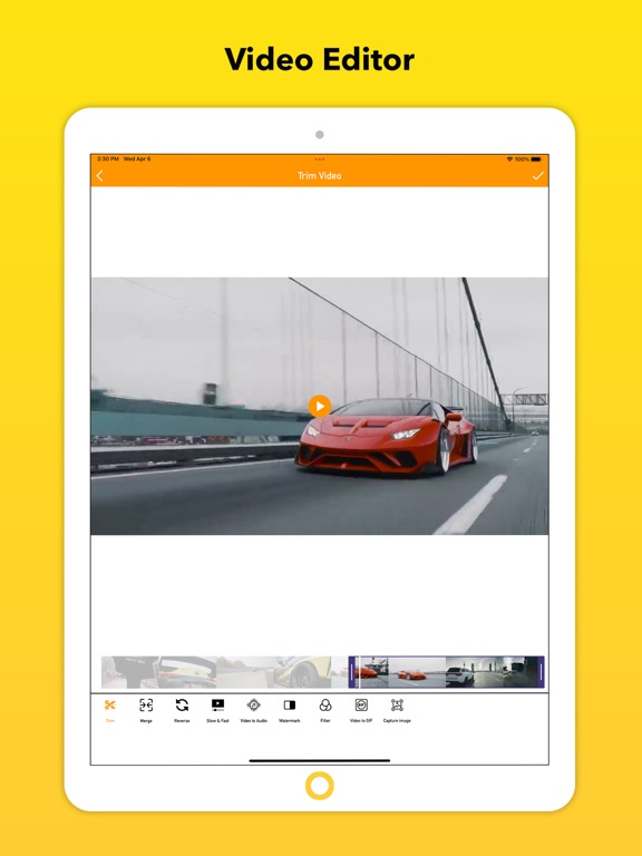SnapVid - Offline Video Player iPad screenshot 5 - Utilities app