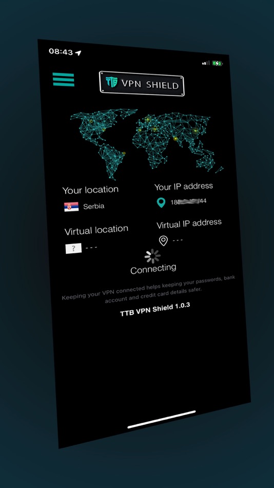 #4. TTB VPN Shield (iOS) 由: Techboy Solutions
