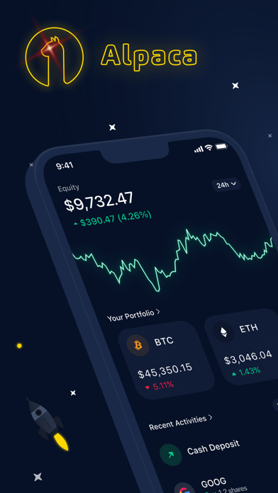 Alpaca Markets Screenshot
