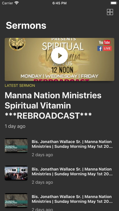 Manna Nation Ministries Screenshot