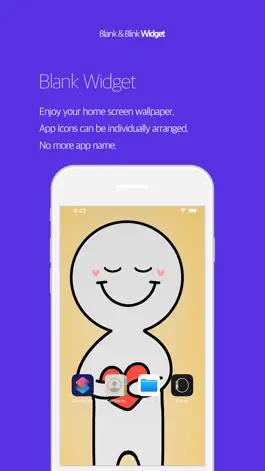Game screenshot Blank & Blink Widget apk