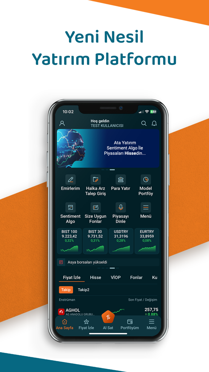 AtaOnline Ata Yatırım Borsa