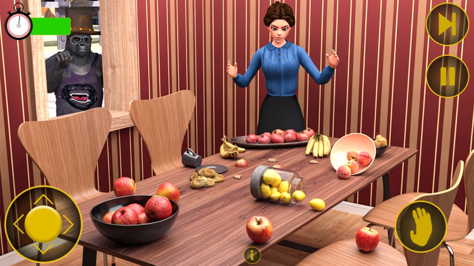 #4. Scary Stranger Gorilla Game (iOS) 来自: Hamza Ayoob