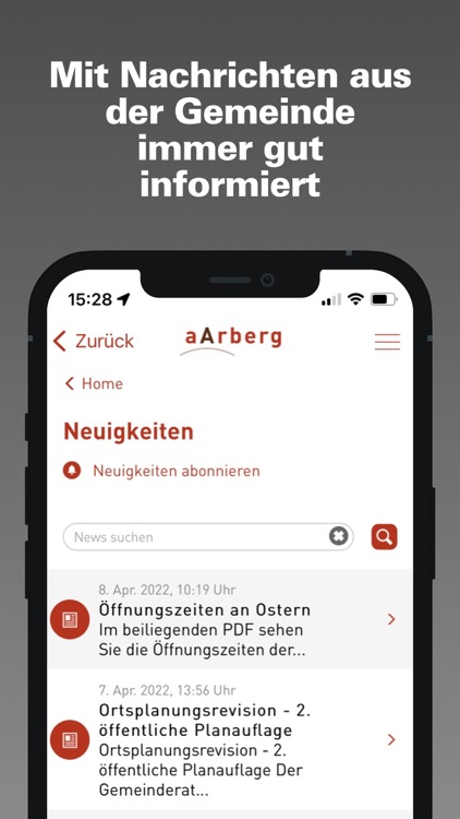 Einwohnergemeinde Aarberg screenshot-3