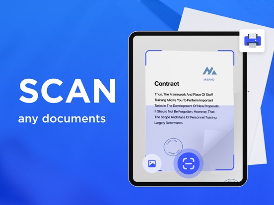 Document Scanning, Scaner HQ iPad app afbeelding 1