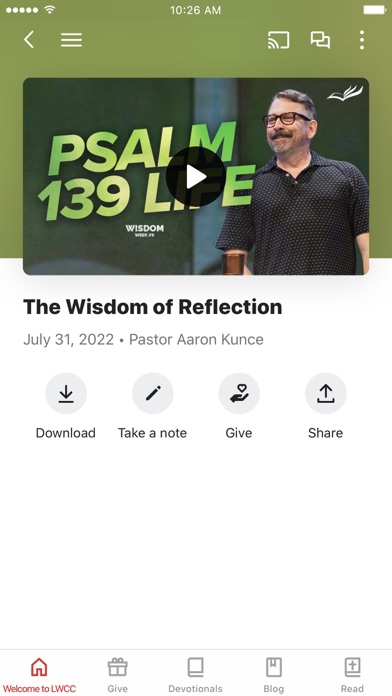 Living Word Community Church Screenshot
