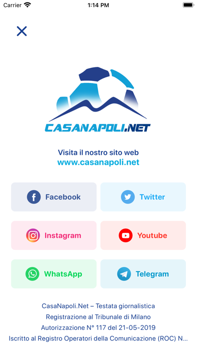 CasaNapoli.net Screenshot