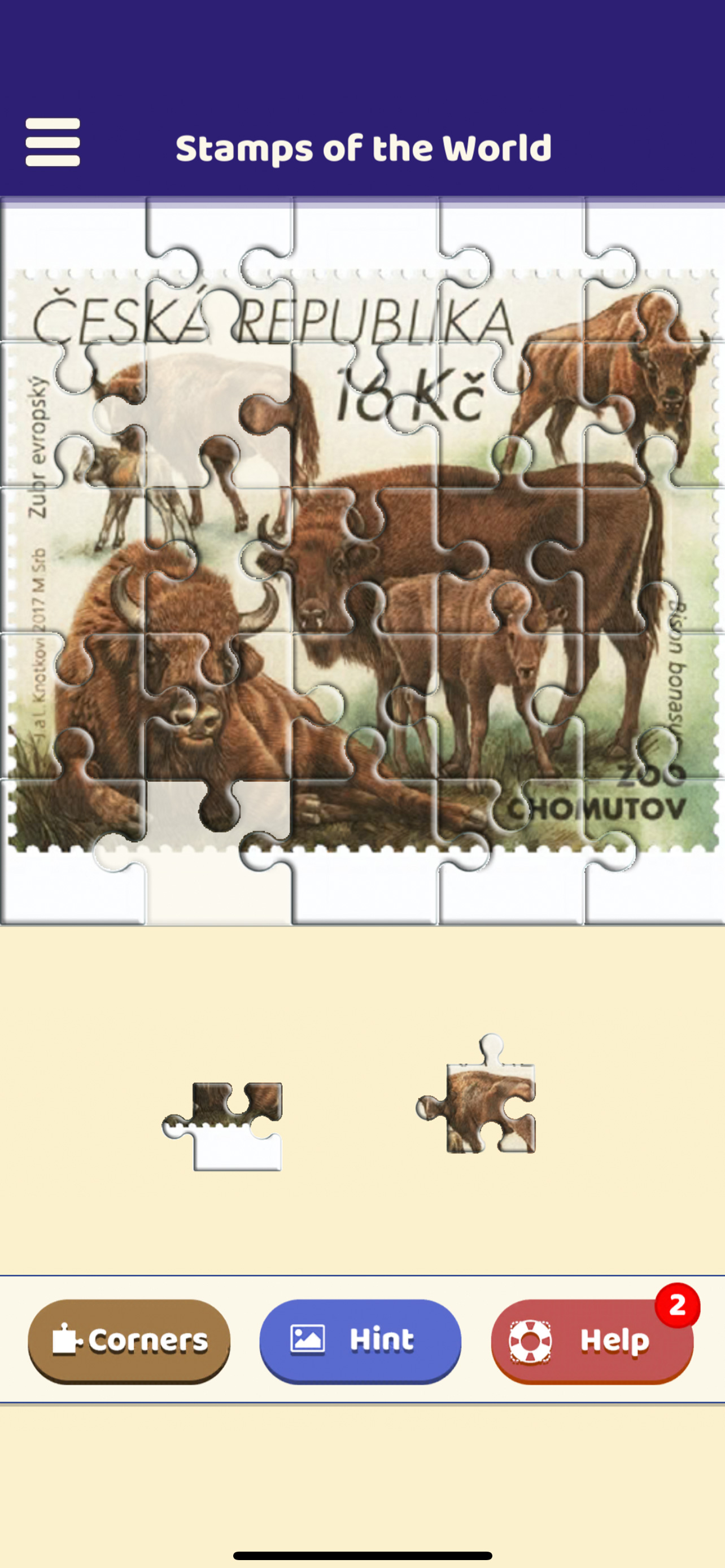 Stamps of the World Puzzle screenshot 3
