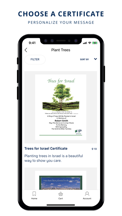 Plant Trees: JNF - USA Screenshot
