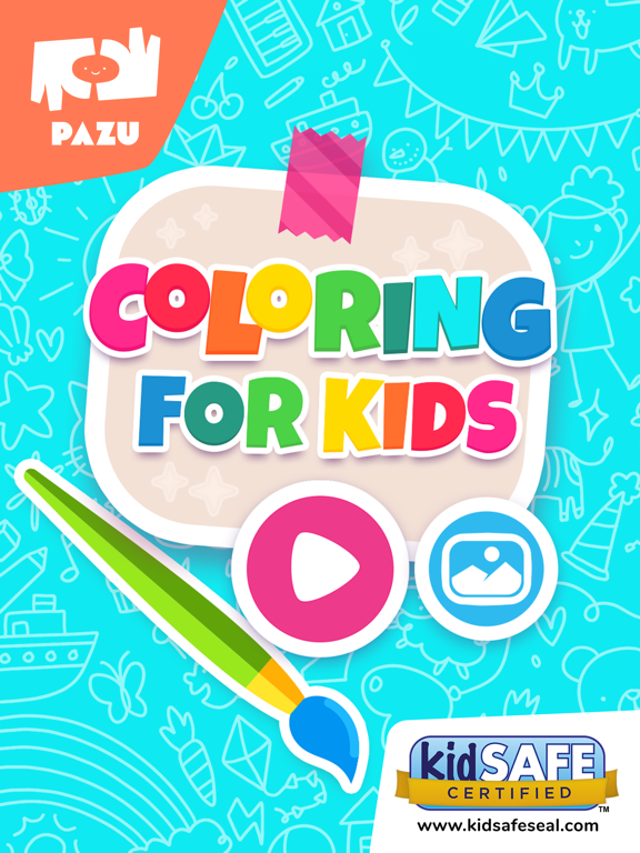 Coloring games - for toddlers iPad screenshot