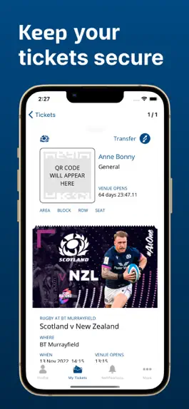 Game screenshot Scottish Rugby Ticketing apk