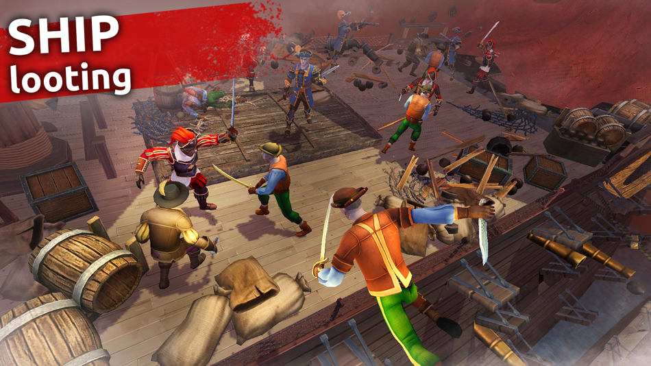#4. Mutiny: Pirate Survival RPG (iOS) Bởi: Helio Games