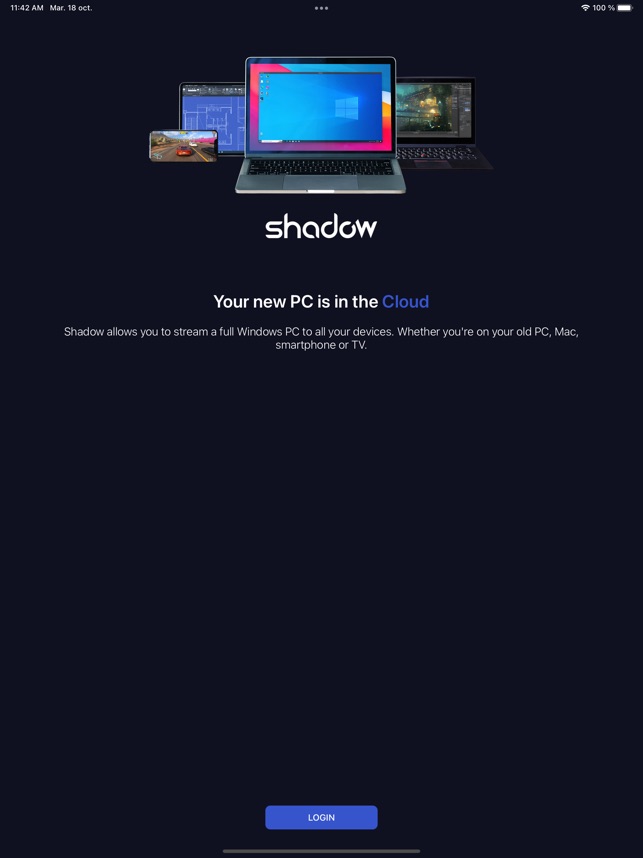 Shadow PC su App Store