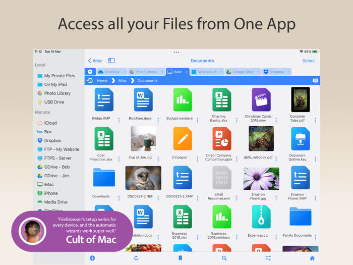 FileBrowser Documents Manager