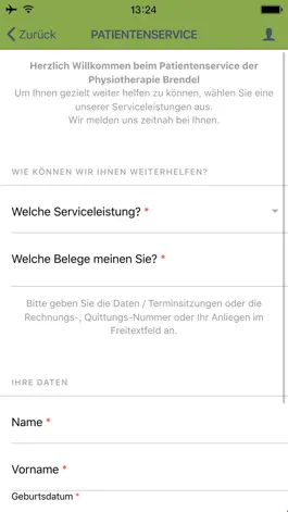 Game screenshot Physiotherapie Brendel apk