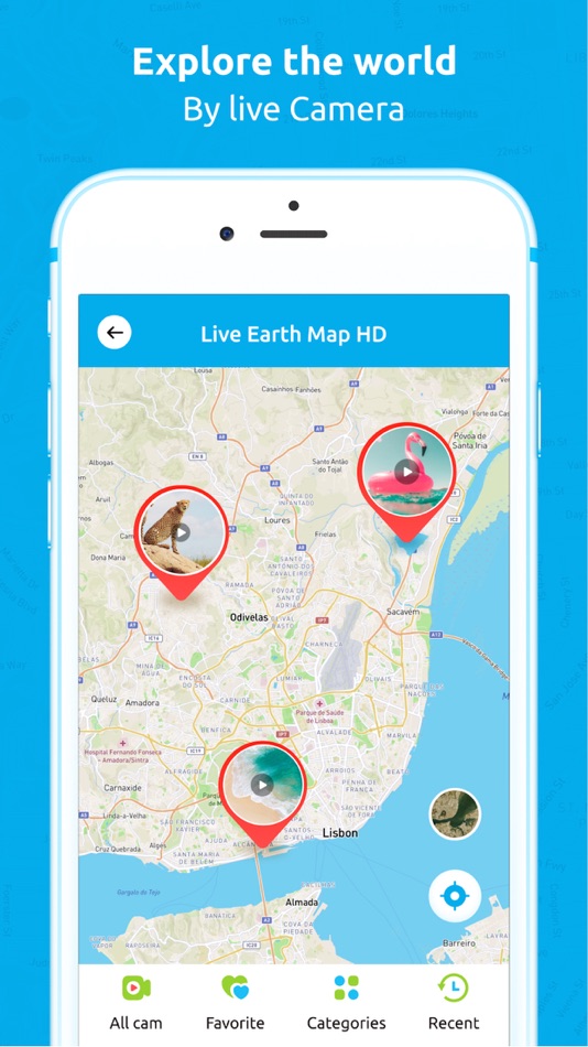 Live Earth Map - Live Camera - 1.1 - (iOS)