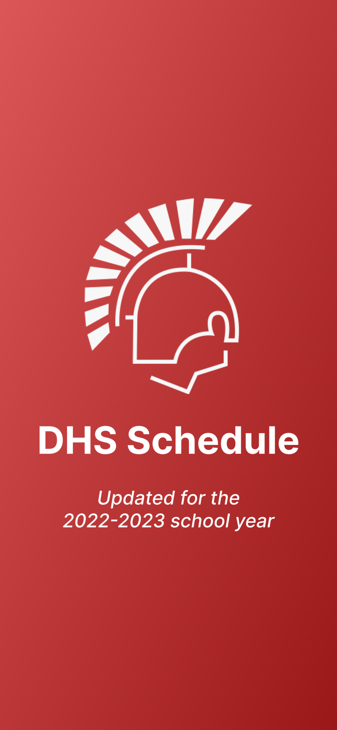 DHS Schedule App