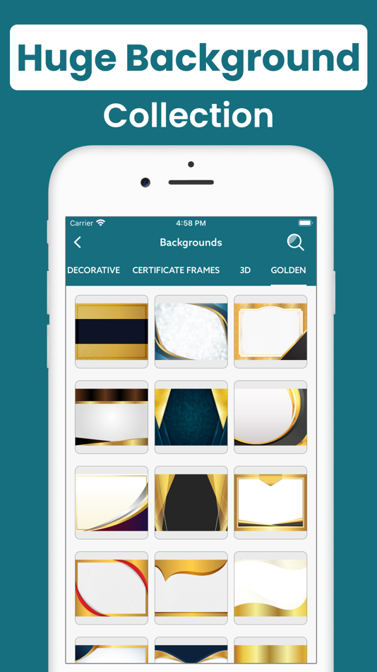#8. Certificate Maker, eCard Maker (iOS) 由: Bhavesh Gabani