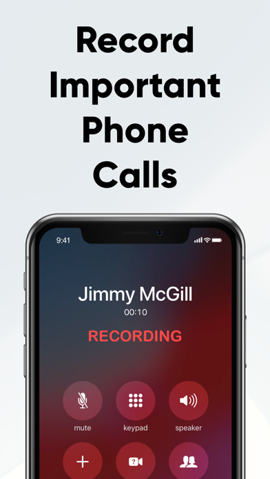 Screenshot #1 pour Recording App - Re:Call
