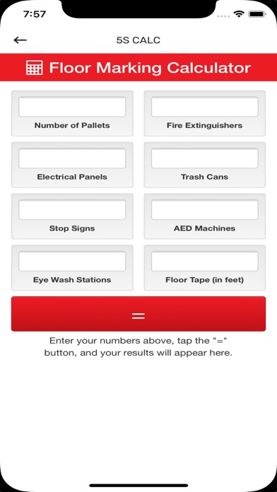 Screenshot #3 pour 5s Warehouse Floor Tape App