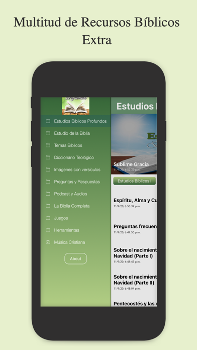 Estudios Bíblicos Profundos Screenshot