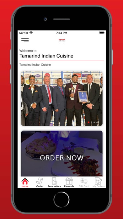 Tamarind Indian Cuisine Screenshot
