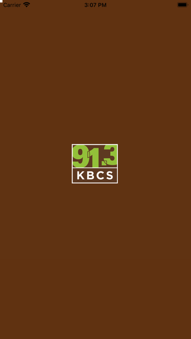 KBCS Public Radio App Screenshot