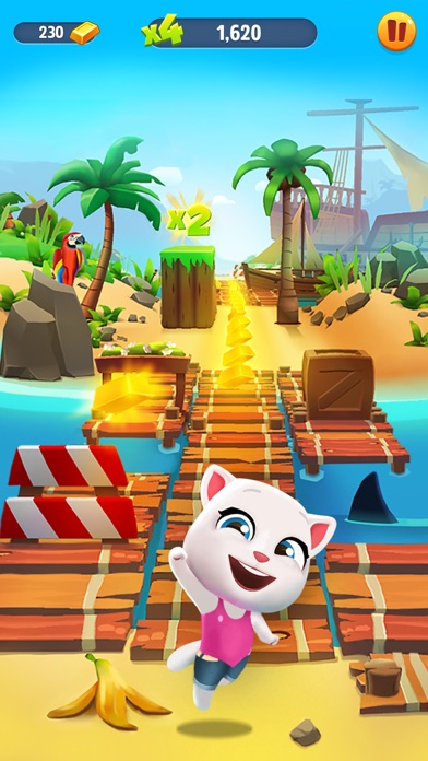 Talking Tom Gold Run poster