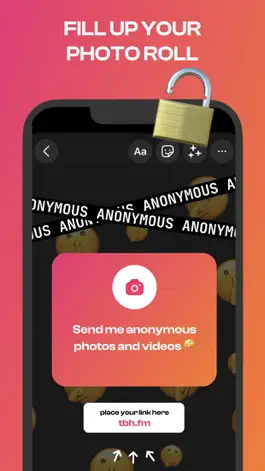 Game screenshot tbh.fm: anonymous photos hack