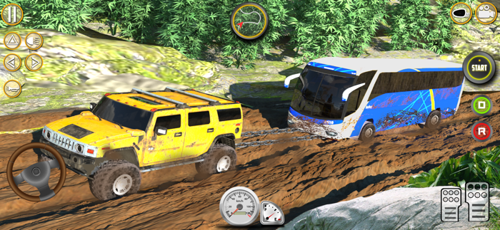 Offroad Mud Bus Simulator Game