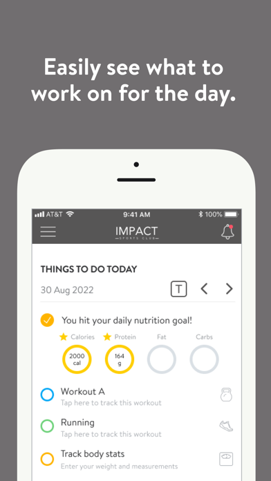 Impact Sports Club Screenshot