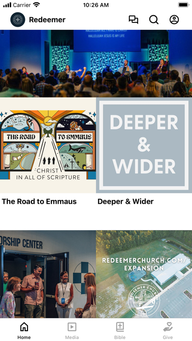Redeemer Church NC Screenshot