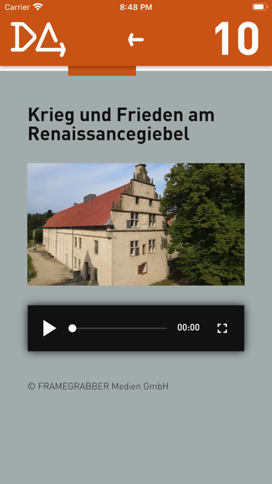 DA, Kunsthaus Geschichte Screenshot