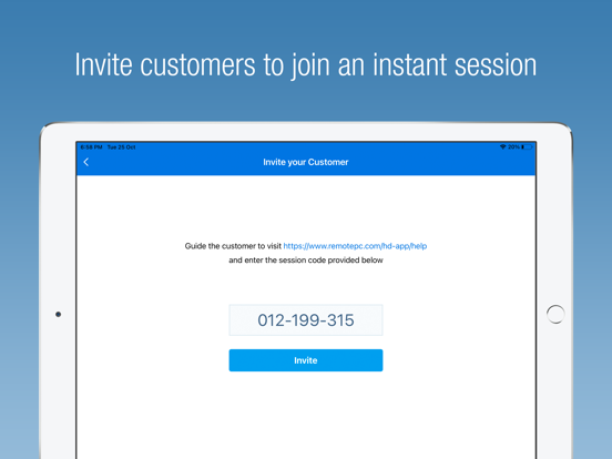 App screenshot