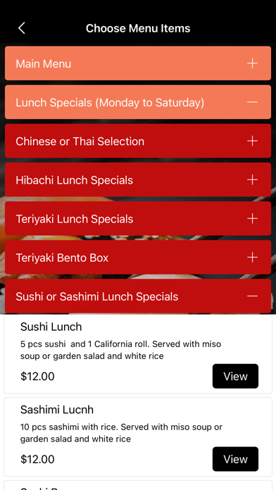 Sogo Asian Fusion Screenshot