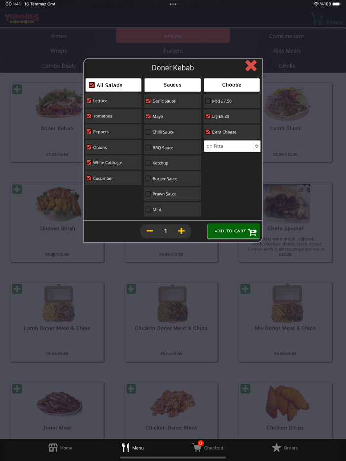 Yummies Kebab Highbridge