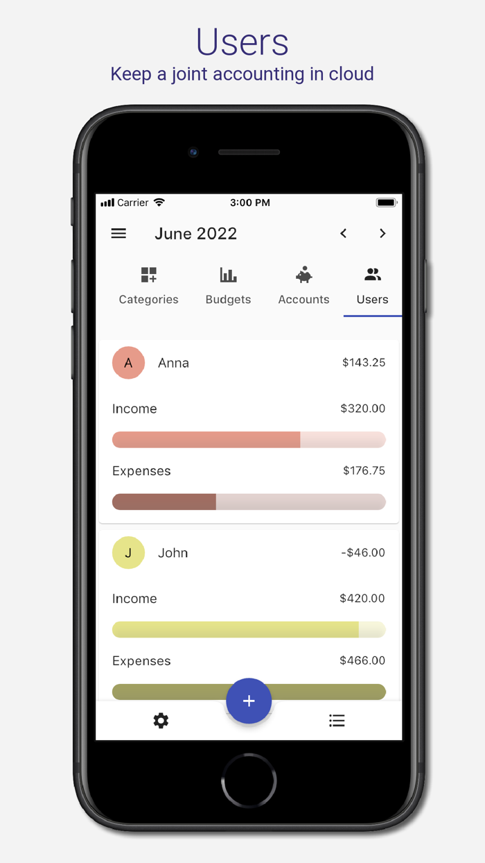 Budget helper - spreadsheets