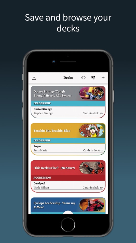 #2. Hero Cards (iOS) 由: Bartosz Koluch