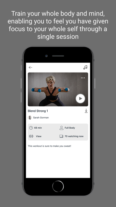 BlendFit App Screenshot