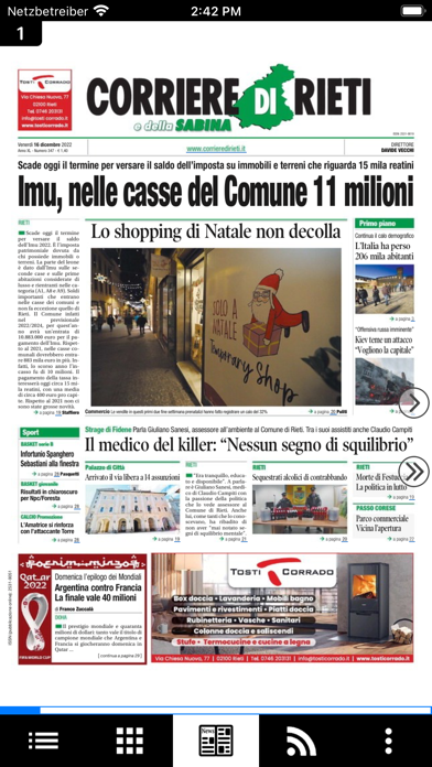 Corriere di Rieti Screenshot