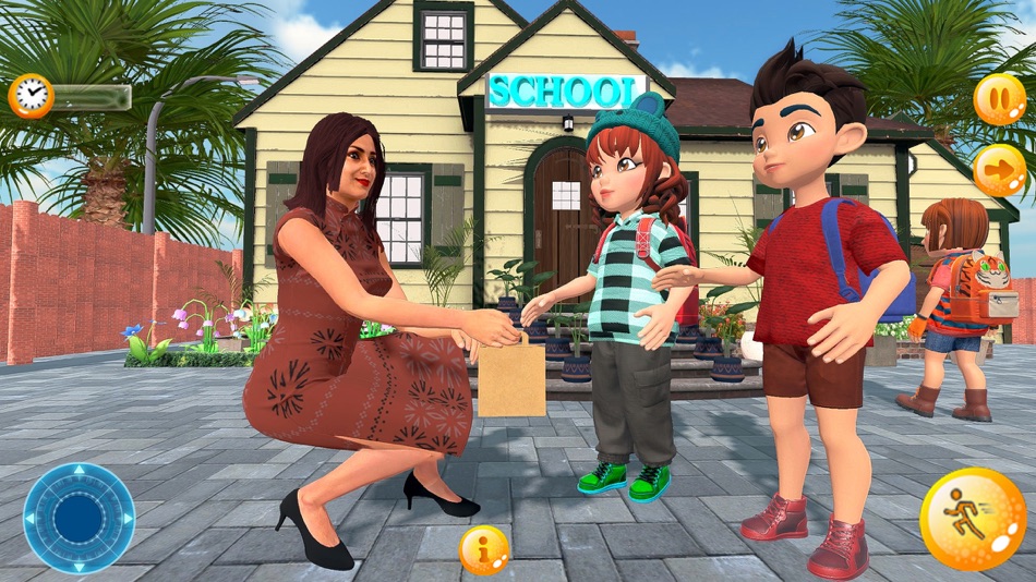 #3. Real Mother Happy Dad life Sim (iOS) De: Mohsin Raza