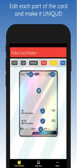Game screenshot PKM Card Maker apk