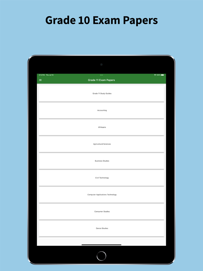 Grade 10 Exam Papers