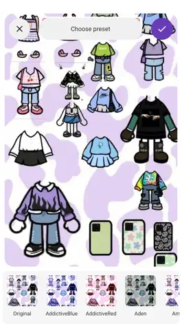 Game screenshot Aesthetic Toka - Outfit Ideas apk