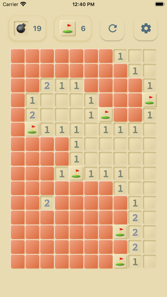 #1. Minesweeper Z: Minesweeper App (iOS) Podle: APPS BAY LIMITED