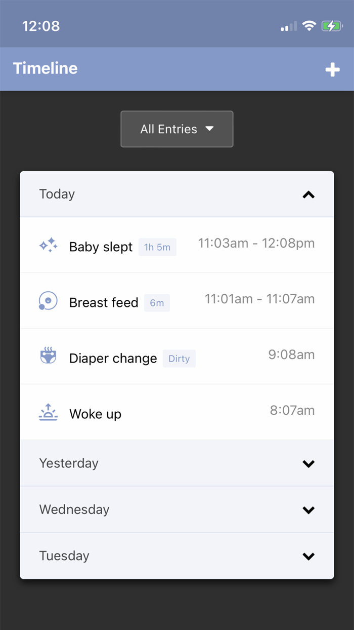 Baby Sleep Cycle Tracker